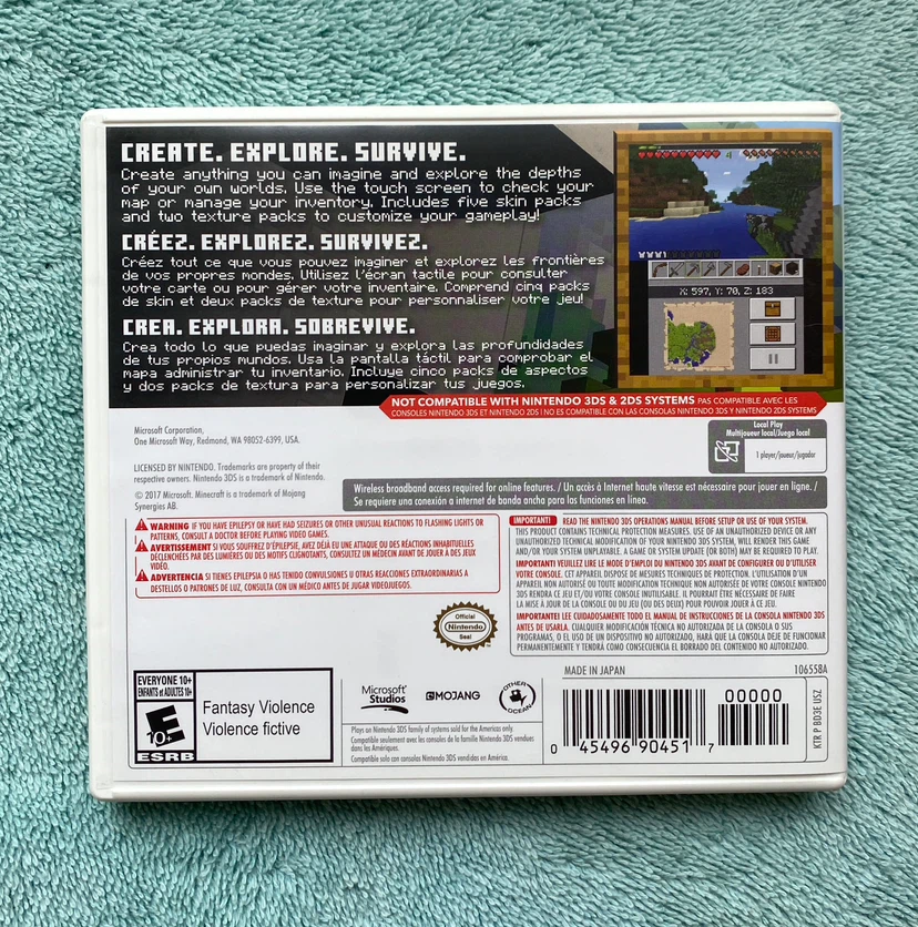 Minecraft New Nintendo 3DS Edition - photo 3