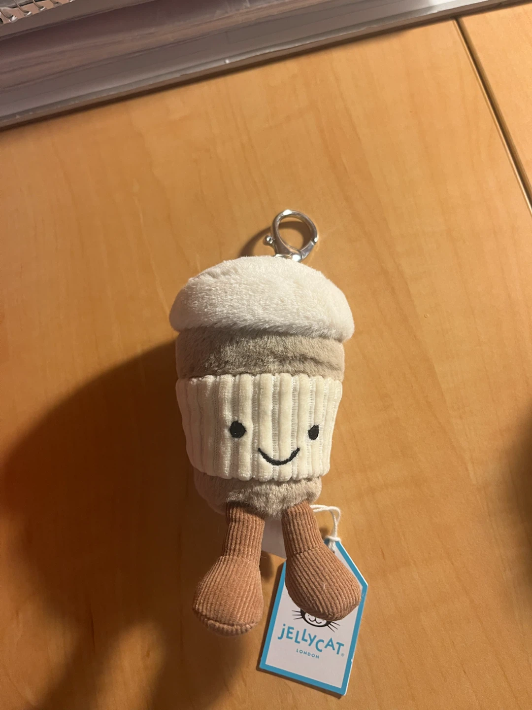 Coffee Jellycat Keychain