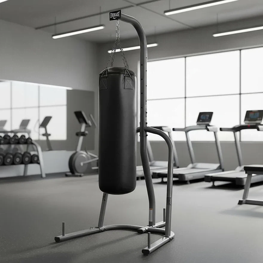 Everlast Heavy Bag and Stand