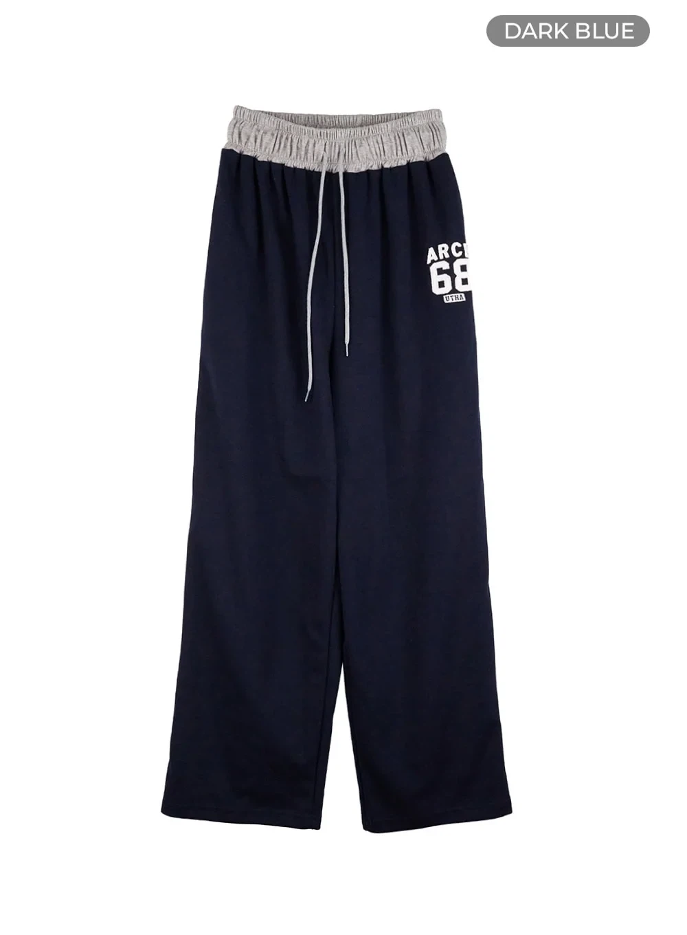LEWKIN Multi-Color Wide Fit Sweatpants Dark Blue