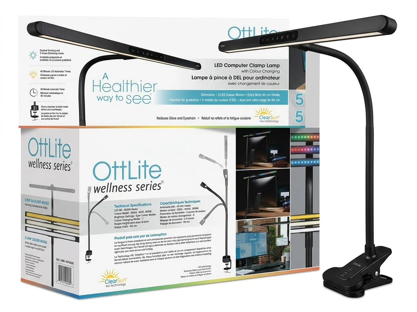 LED Computer Clamp Lamp