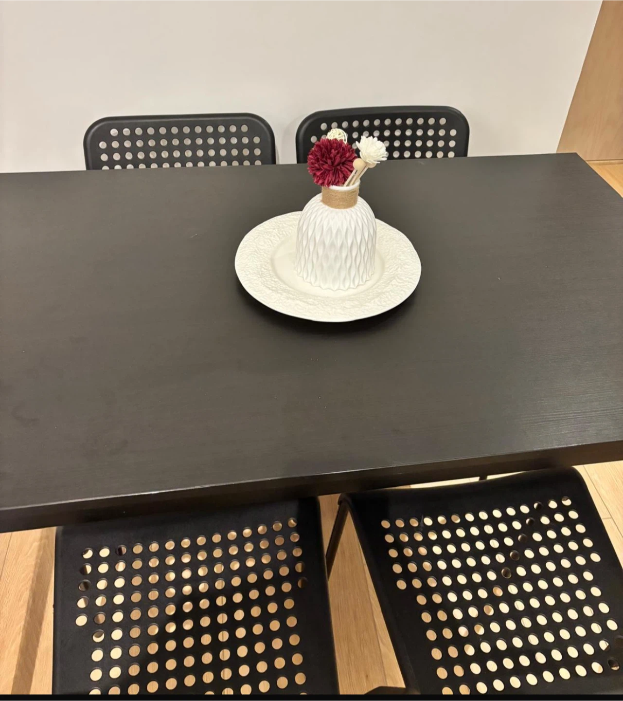 IKEA dining set with chairs - photo 2