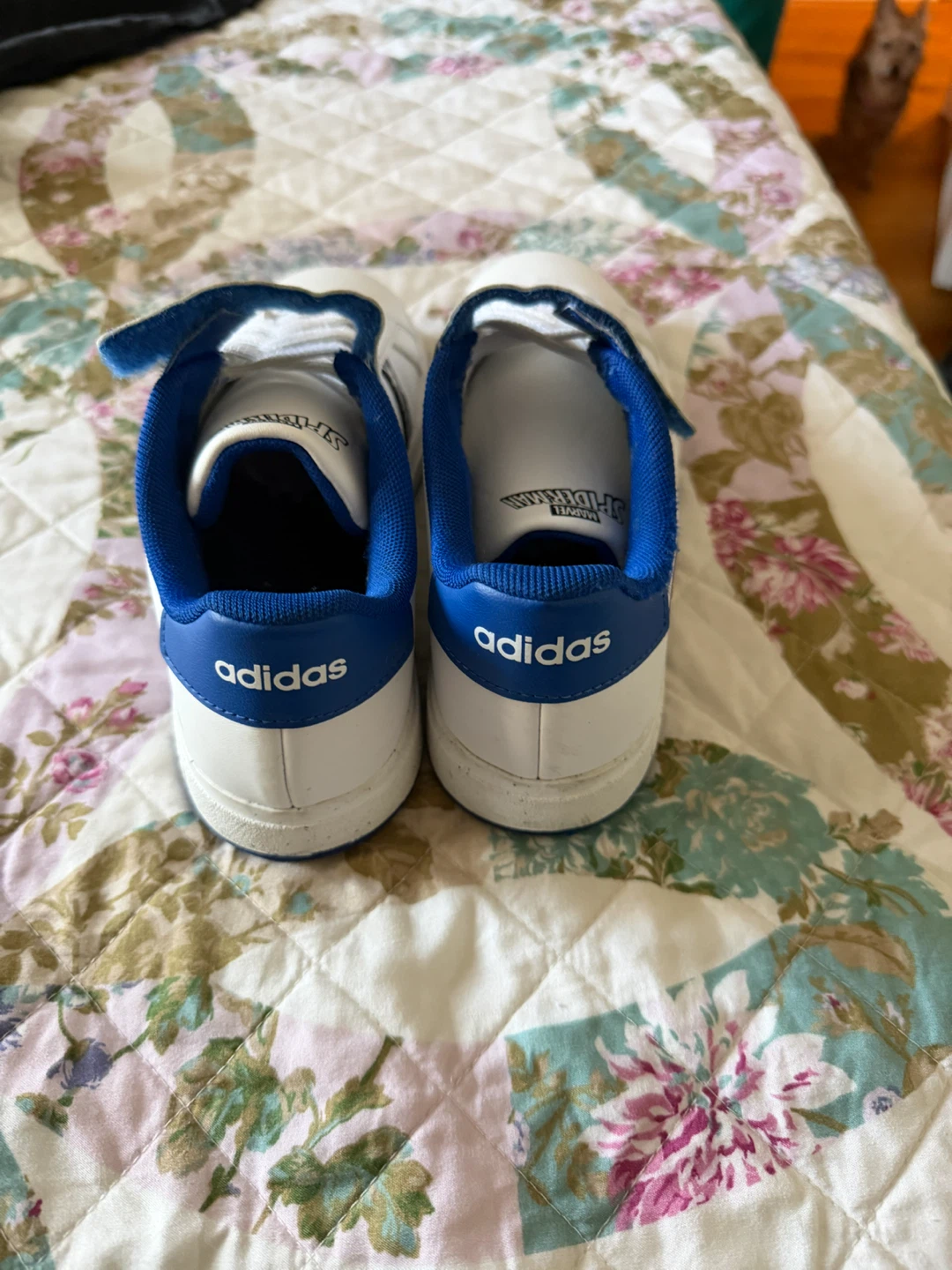 Adidas Spiderman Shoes size 4 youth - photo 2