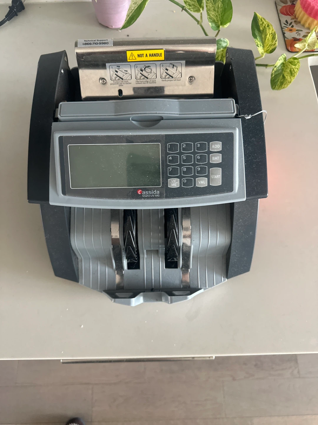 Cassida 5520 UV-MD Currency Counter