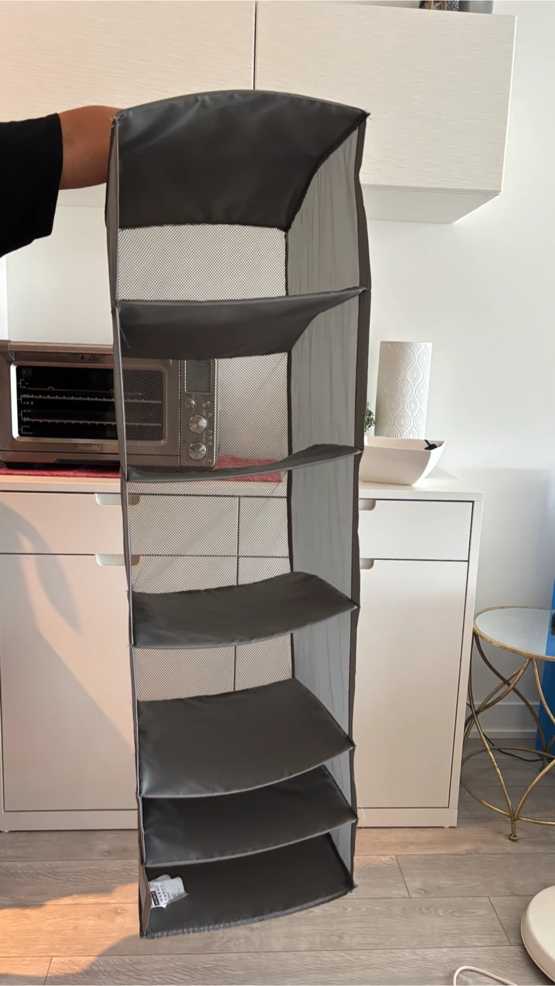 Hanging Closet Organizer 5-Shelf