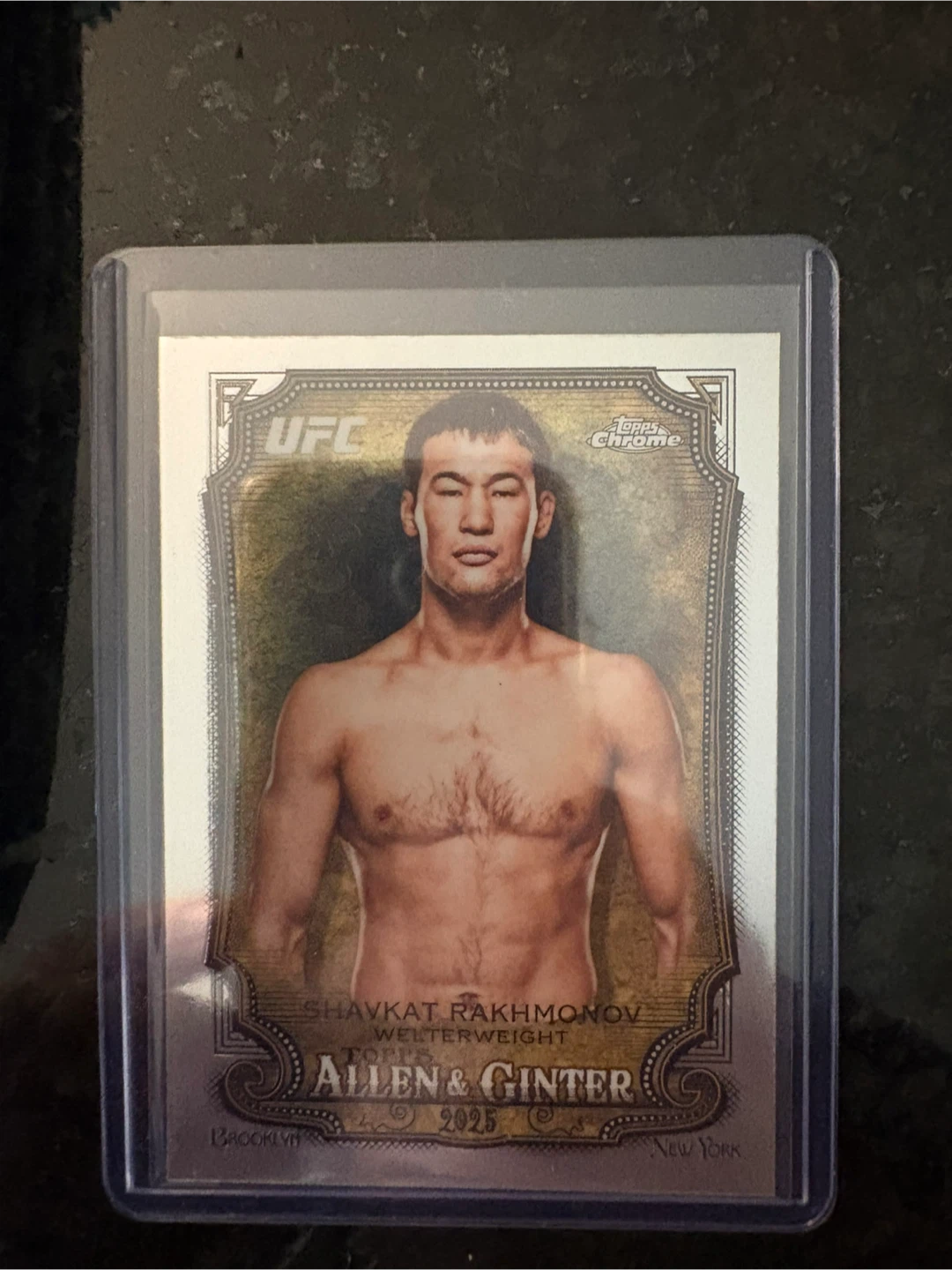 Topps Allen & Ginter Shavkat Rakhmonov UFC Card