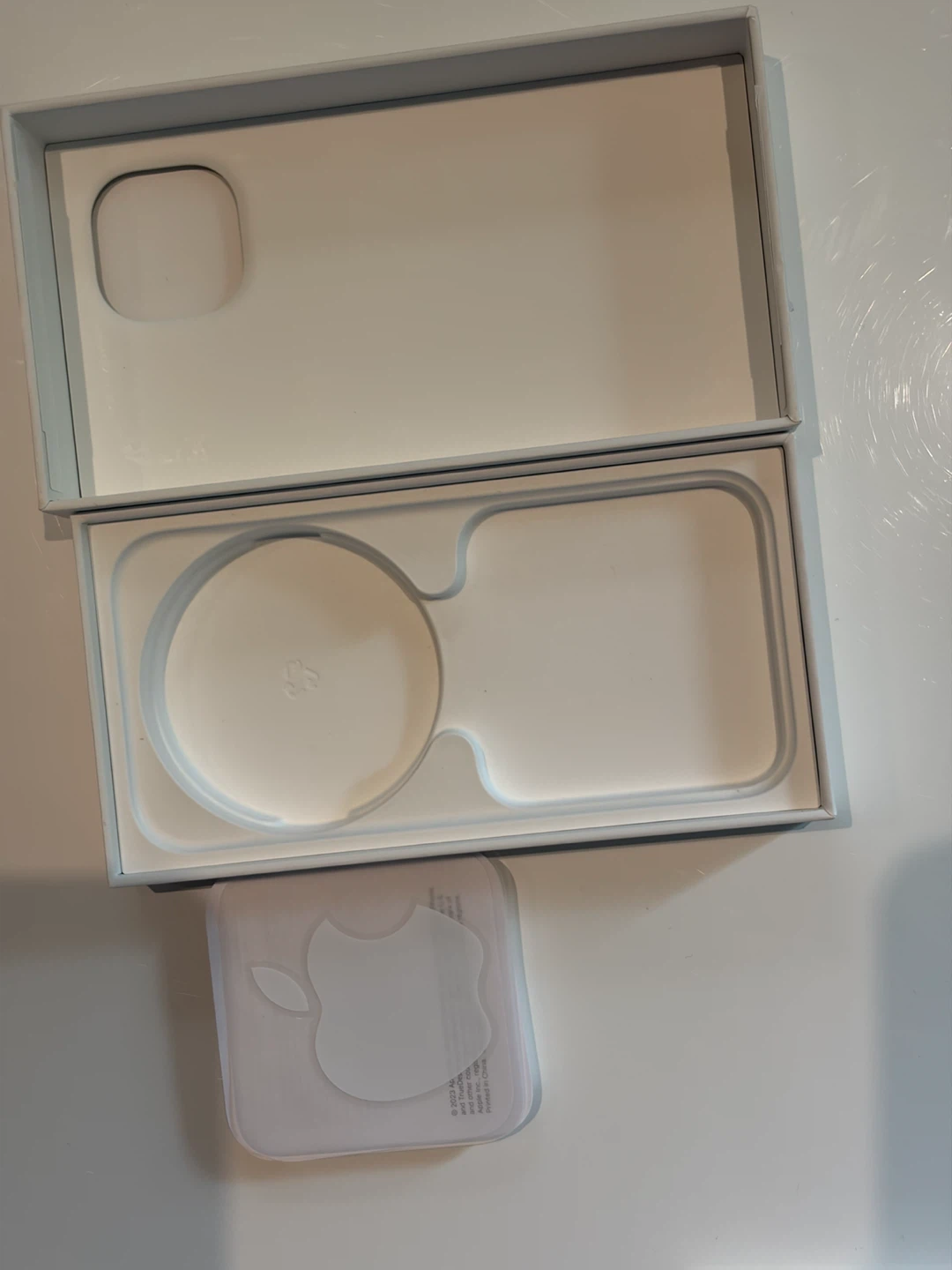 Box Only! Apple iPhone 15 128GB Black Empty Box - photo 2