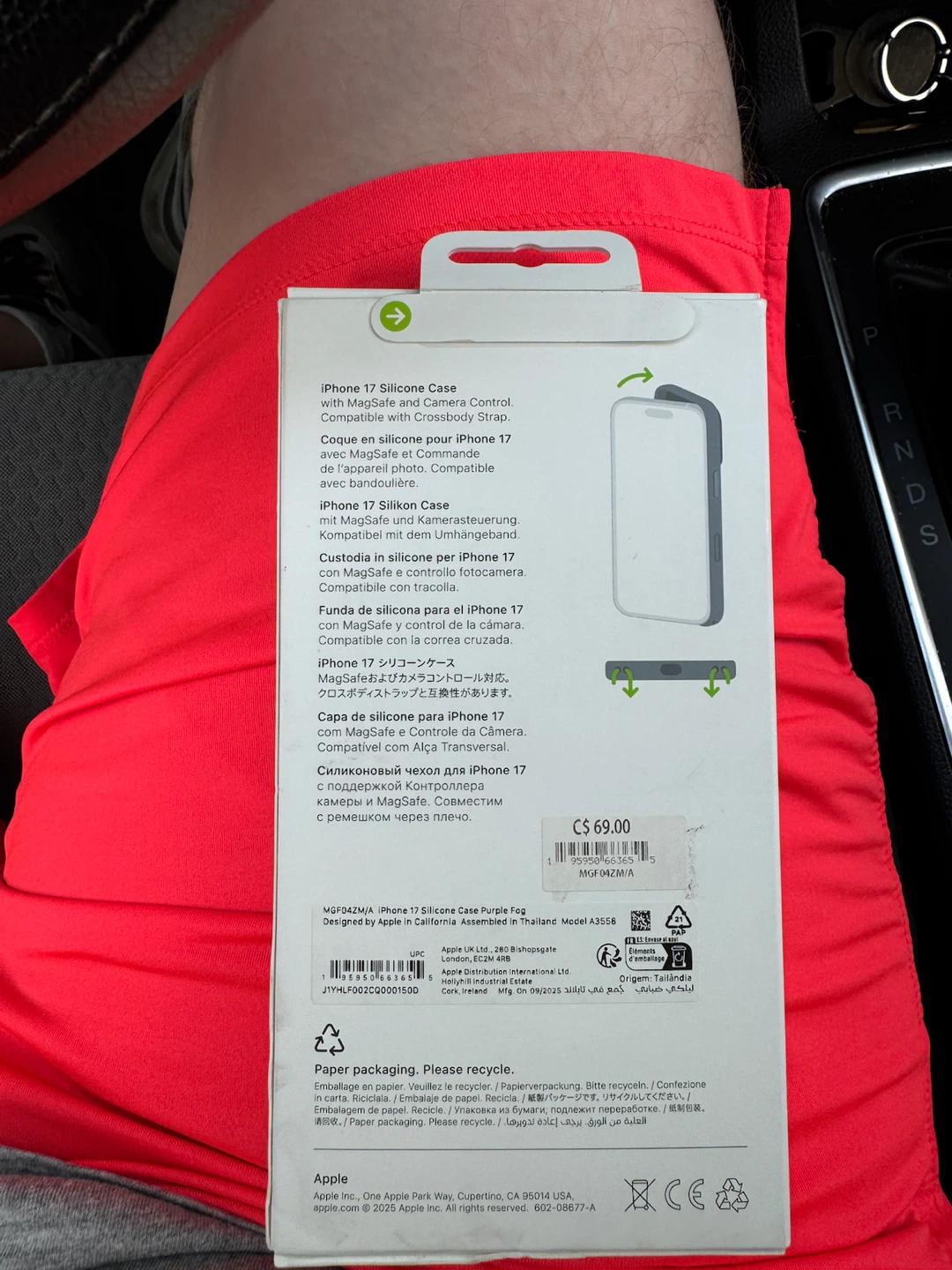 Apple iPhone 17 Silicone Case - Purple - photo 2
