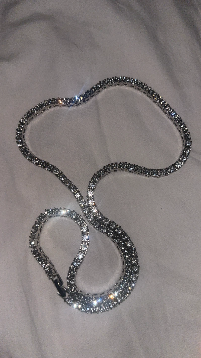 Sparkly Tennis Necklace