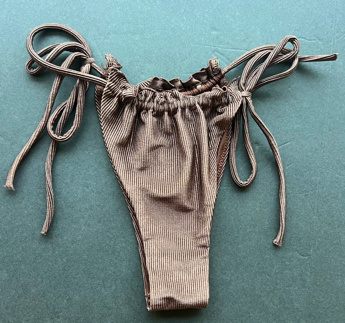 Bershka Brown Bikini Bottoms