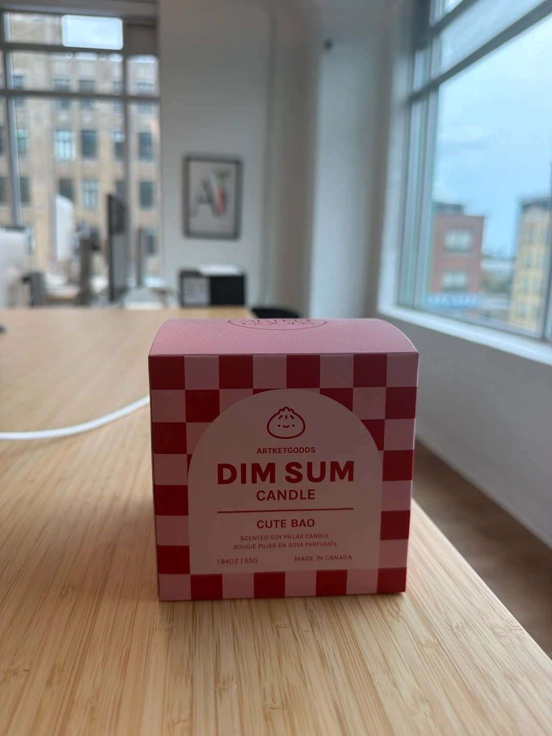 Artket Goods Dim Sum Cute Bao Candle