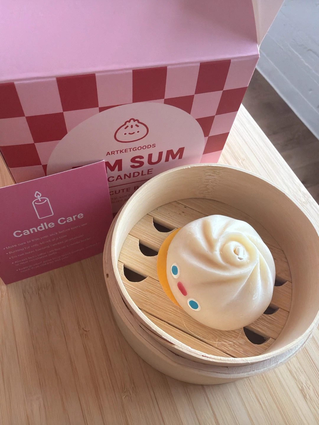 Artket Goods Dim Sum Cute Bao Candle - photo 3