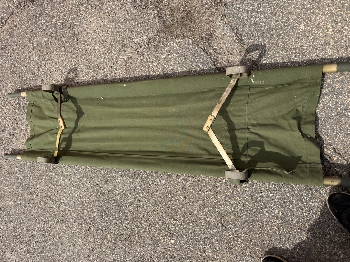Vintage Harber 1956 Folding Stretcher