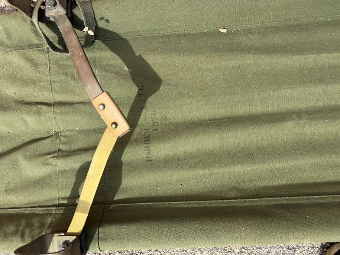Vintage Harber 1956 Folding Stretcher - photo 2