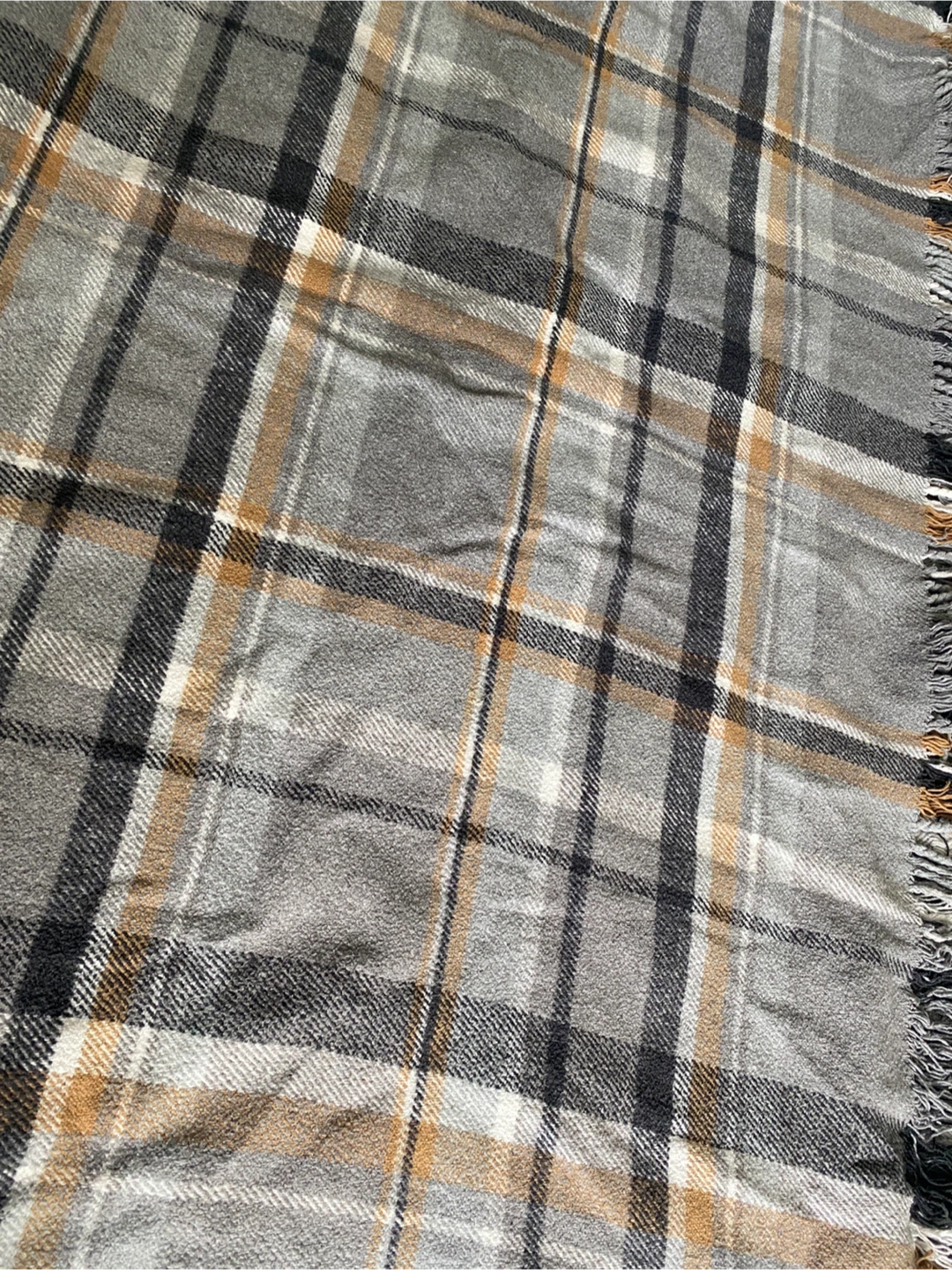 Roca Home Plaid Throw Blanket - photo 3
