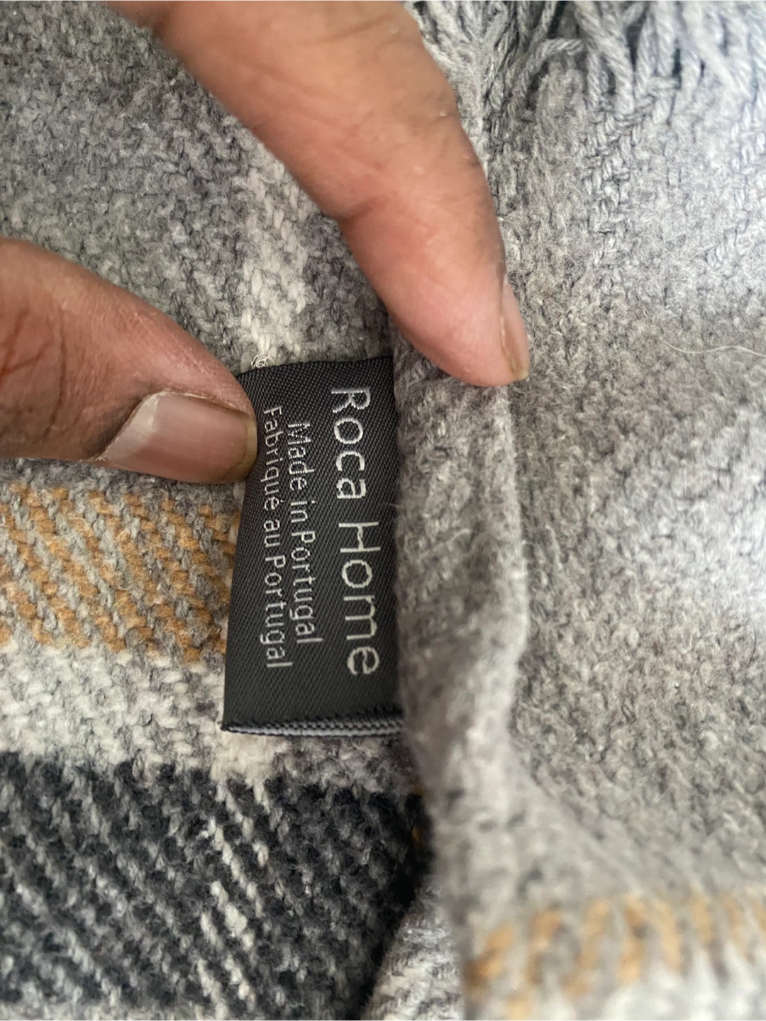 Roca Home Plaid Throw Blanket - photo 5