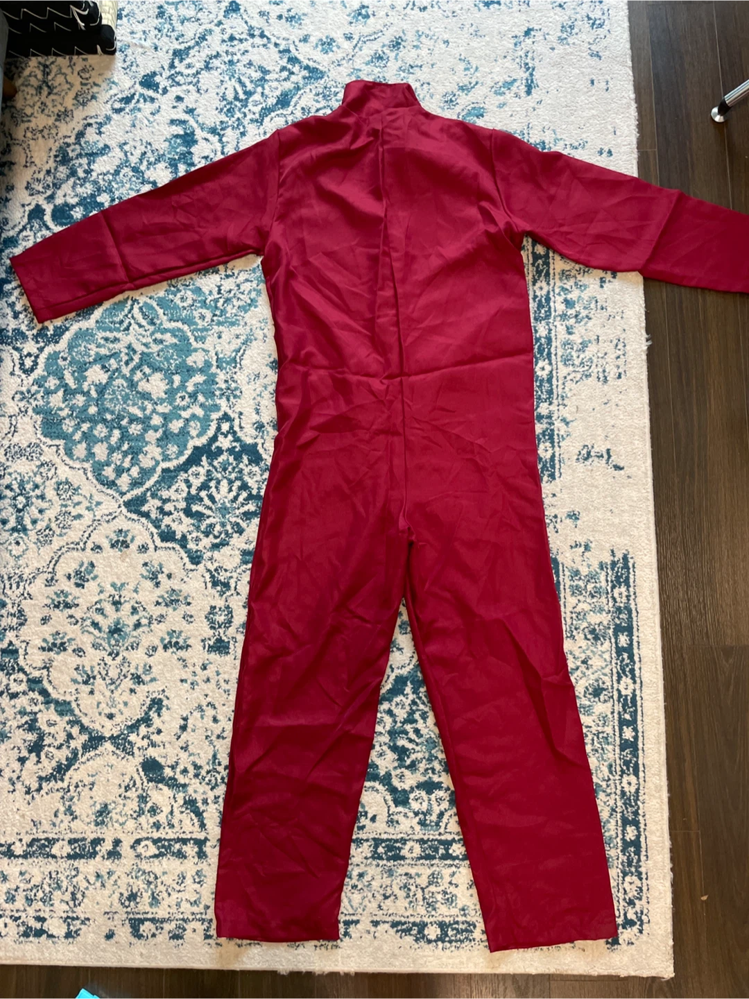 Red Coveralls Jumpsuit - photo 2