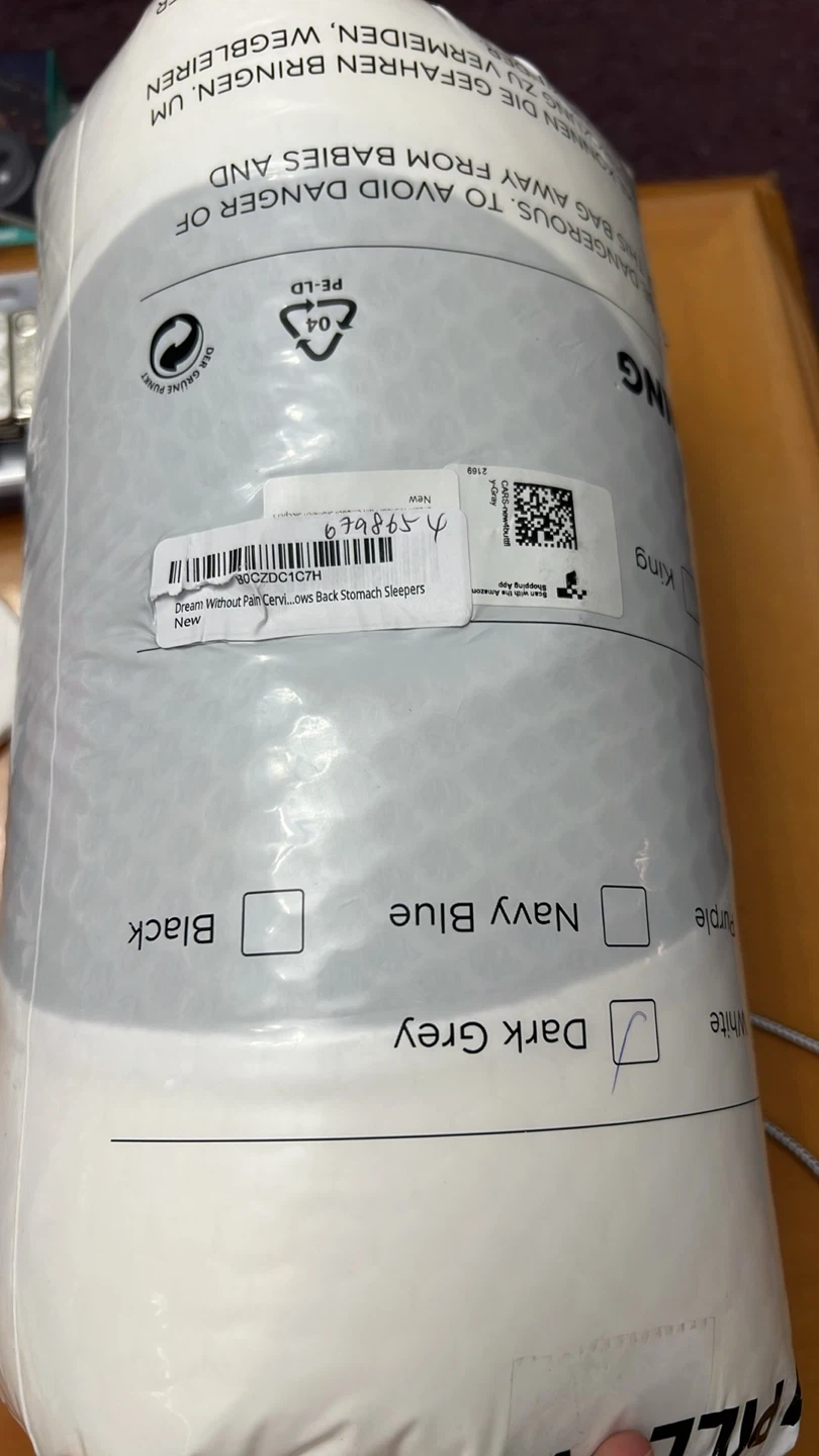 Dream Without Pain Cervical Pillow for Back Sleepers - photo 2