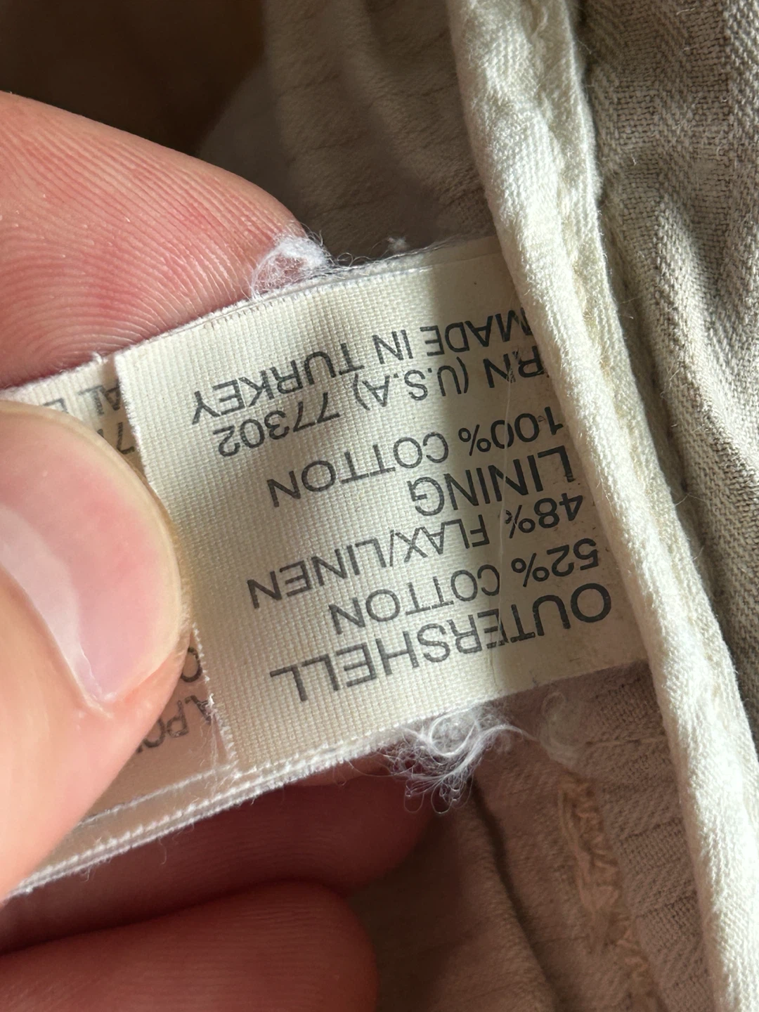 Zara Sport Beige Linen Blend Pants - photo 3