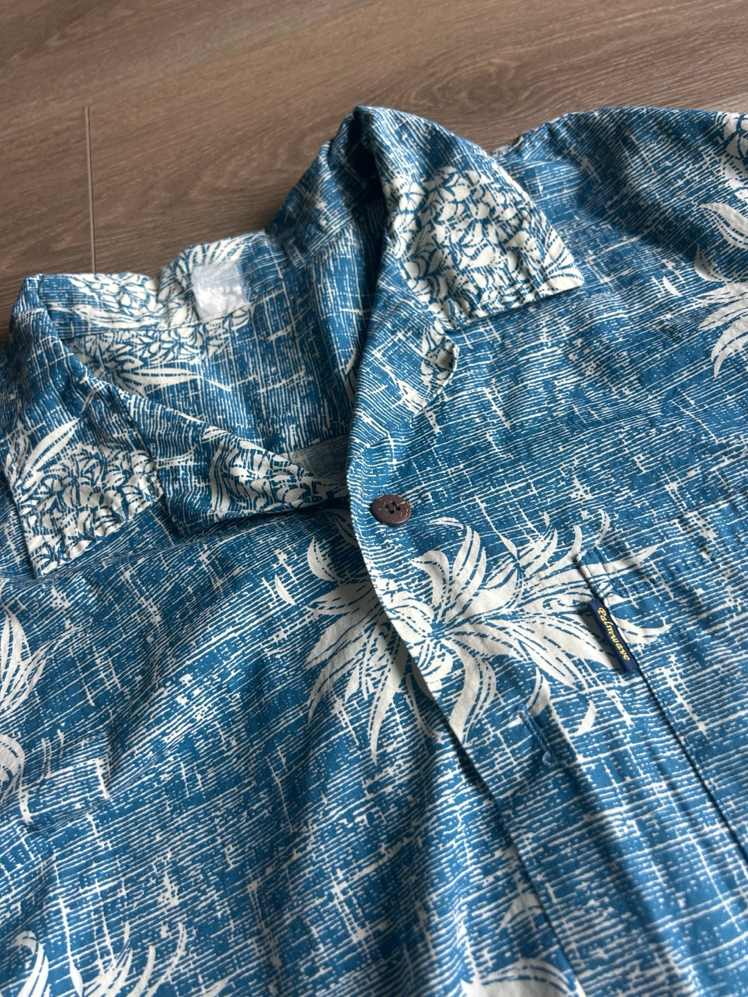 Palmwave Pineapple Print Short Sleeve Button Up Shirt - photo 3