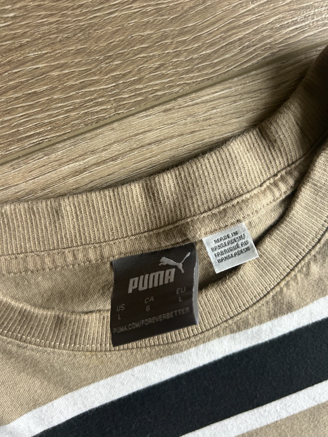 Puma Striped T-Shirt - photo 3