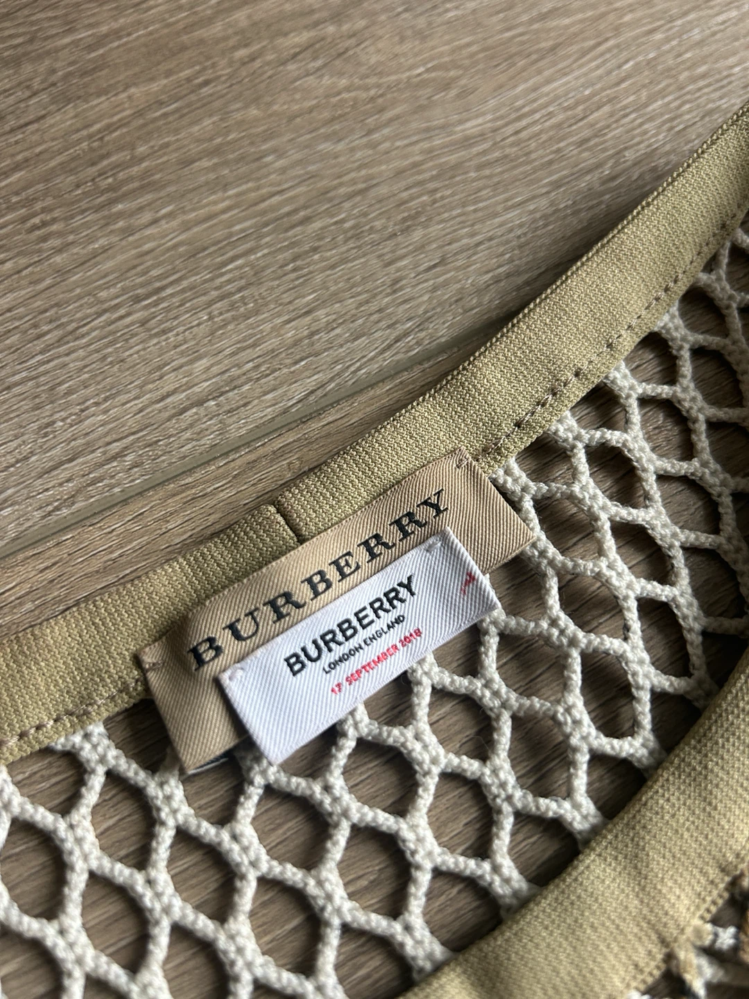 Burberry Knit Mesh T-Shirt - photo 3