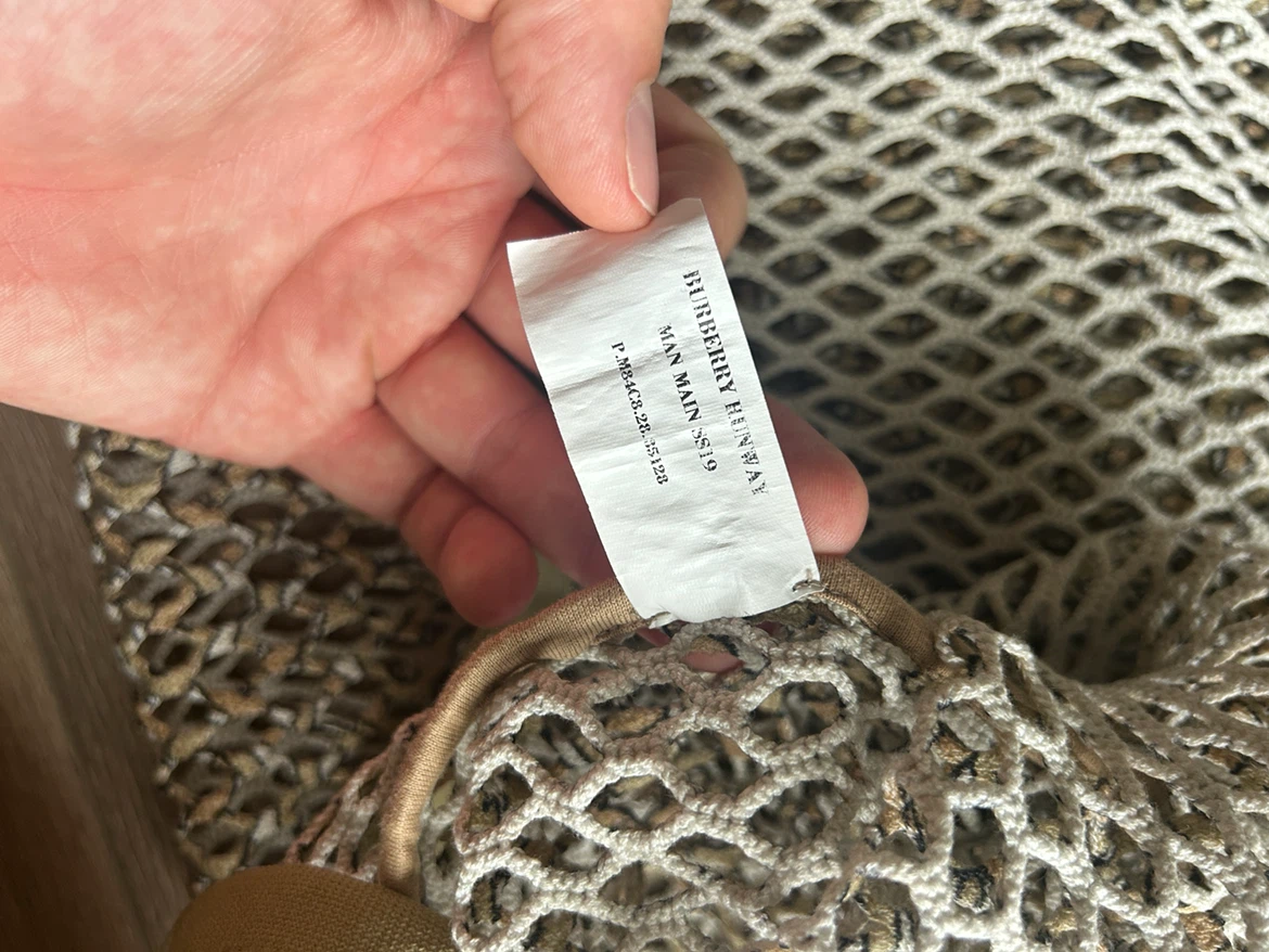 Burberry Knit Mesh T-Shirt - photo 4