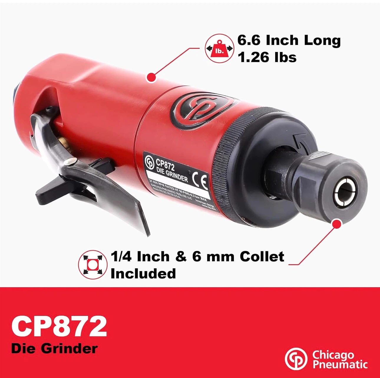Pneumatic CP872 Die Grinder