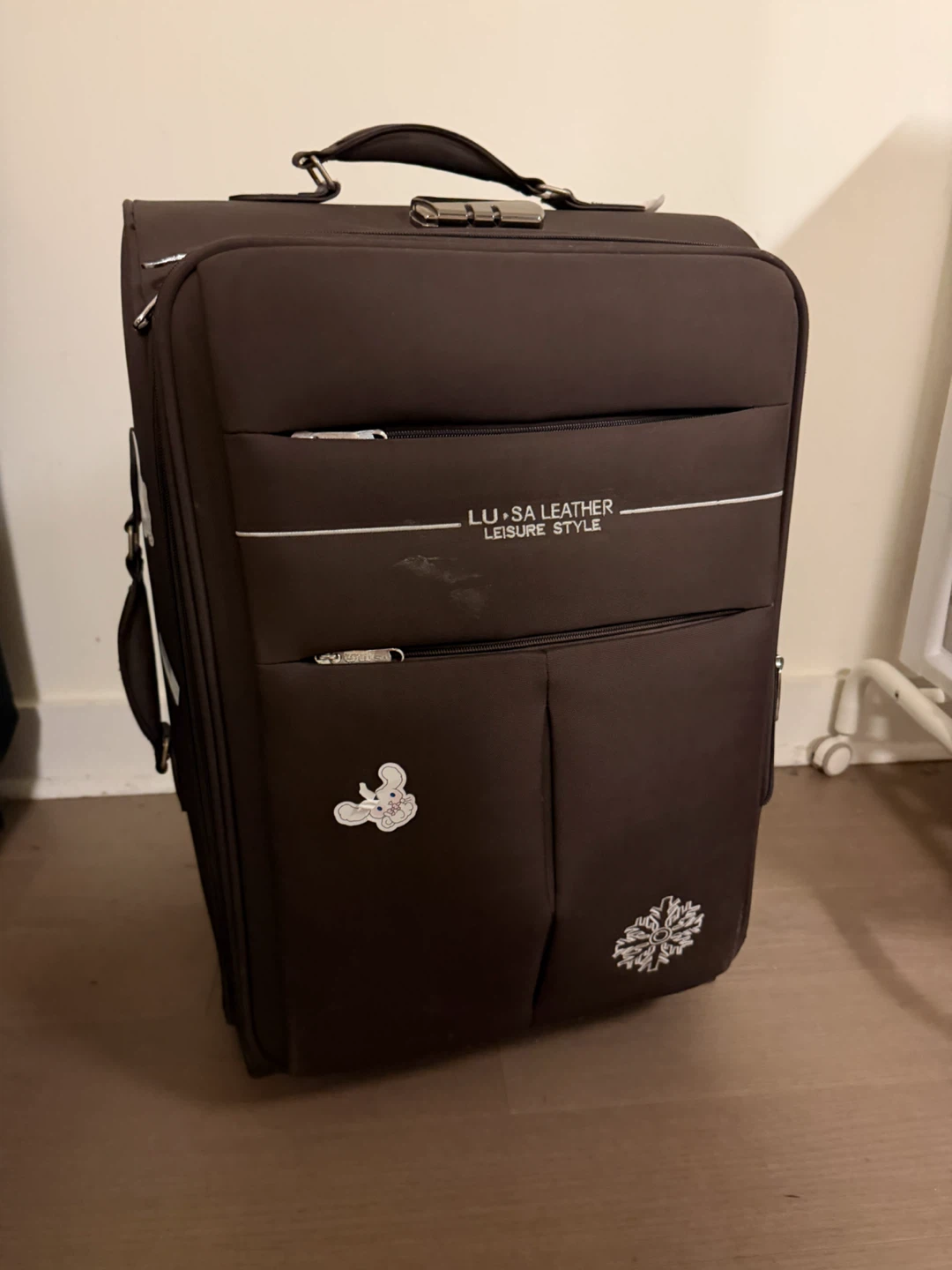 Lusa Leather Leisure Style Suitcase