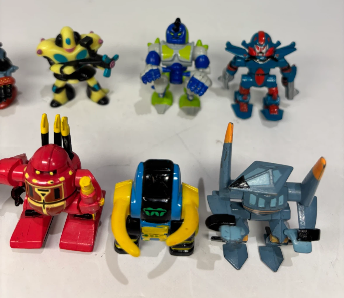 Vintage 1990s Galoob Micro Machines Z-Bots lot of 9 figures - photo 4