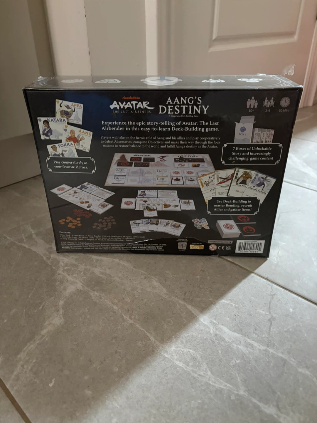 Avatar The Last Airbender Aang's Destiny Deck-Building Game - photo 2