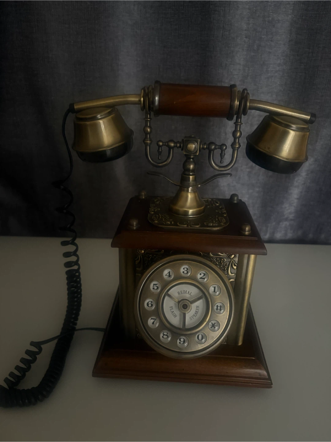 Vintage Style Decorative Rotary Telephone