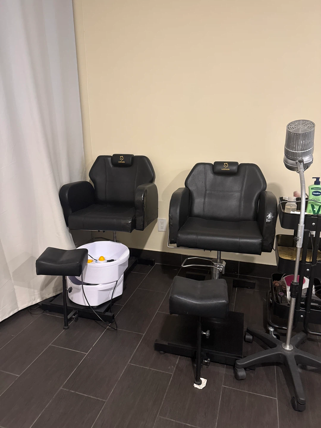 LUXMARS Pedicure Chair Set