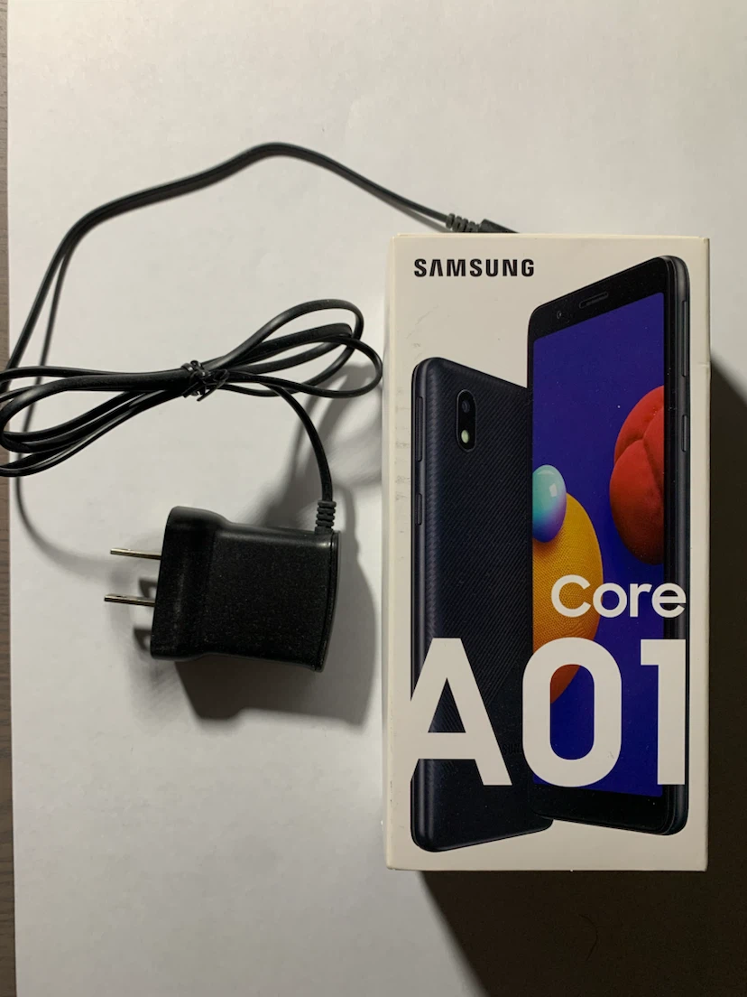 Samsung A01 Core Smartphone with Charger