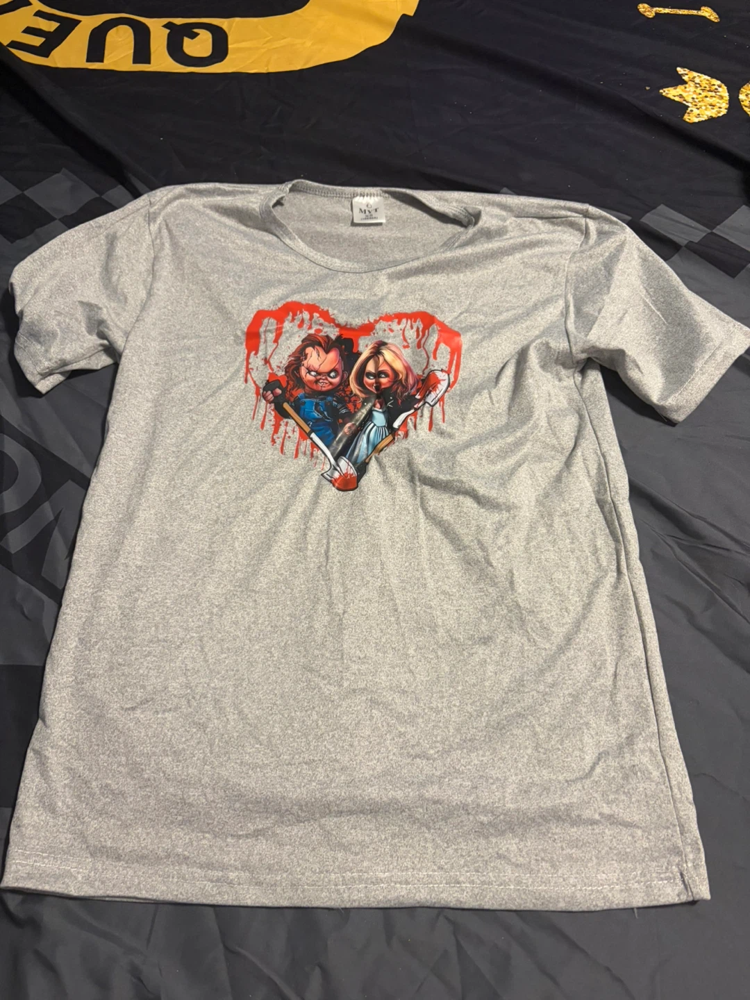 Chucky and Tiffany Graphic T-Shirt