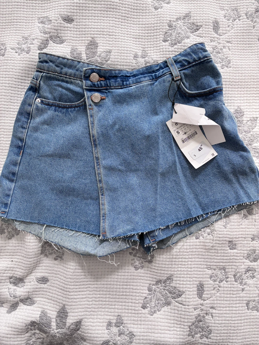 Zara Denim Skort Size S
