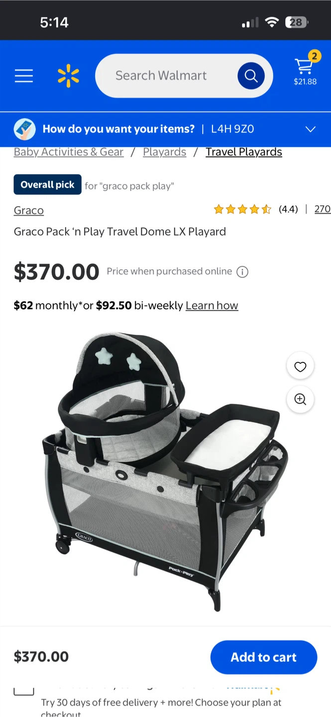Graco Pack 'n Play Travel Dome LX Playard - photo 5