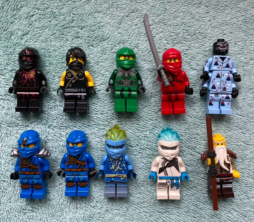 Lego Ninjago Minifigure Lot