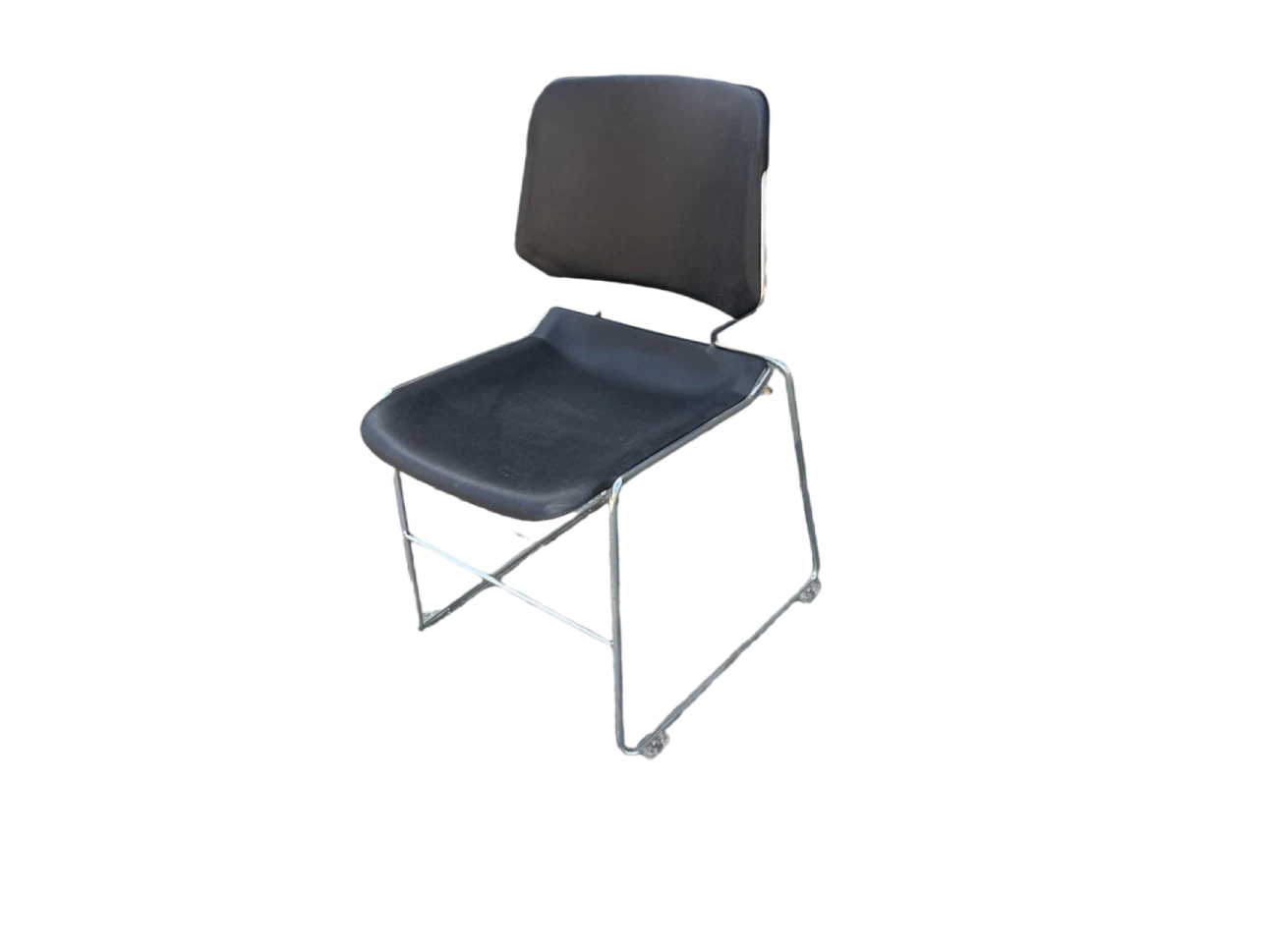 Stackable Black Chairs (Set of 20) - photo 3