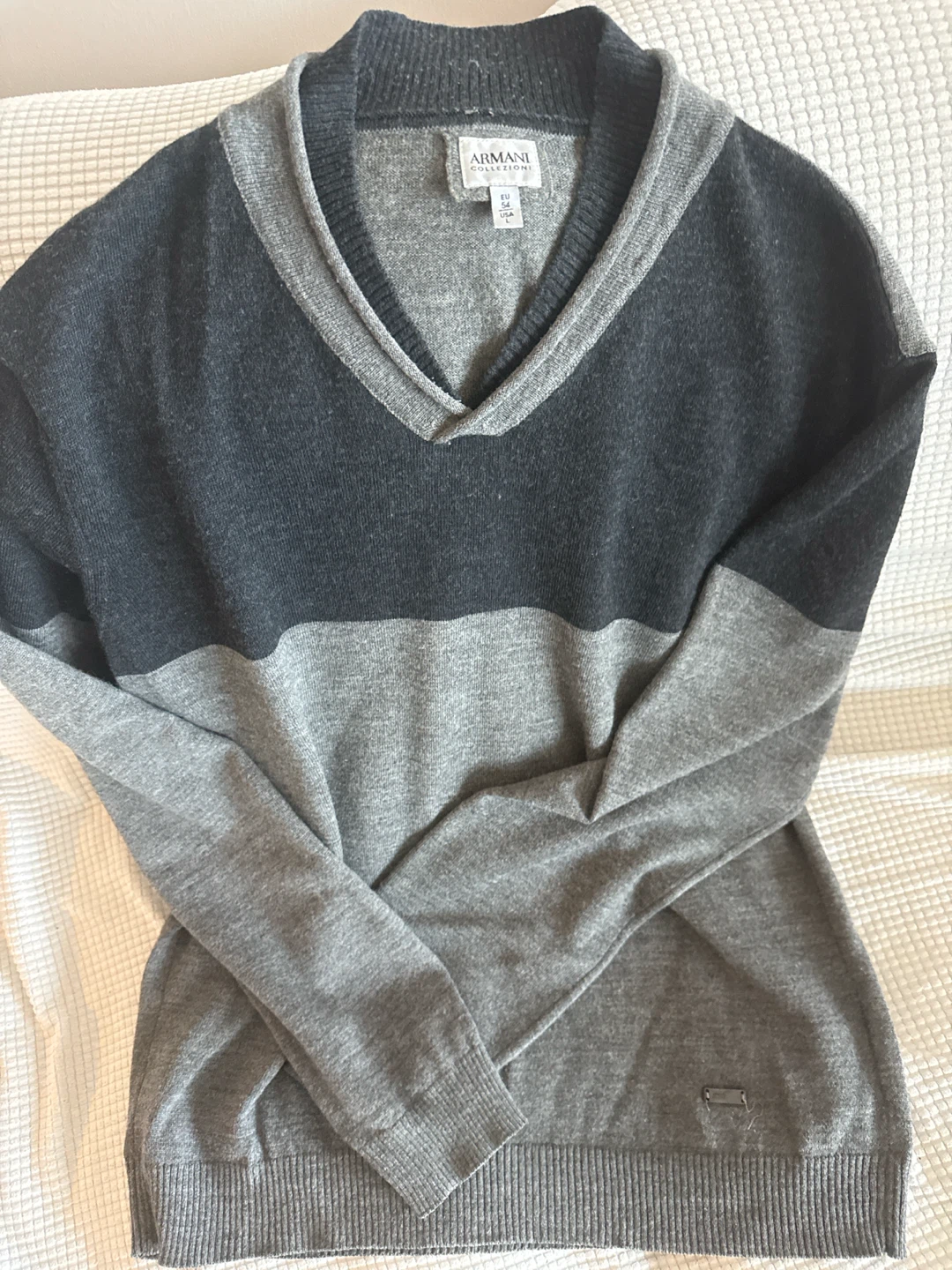 Armani Collezioni Men's V-Neck Sweater