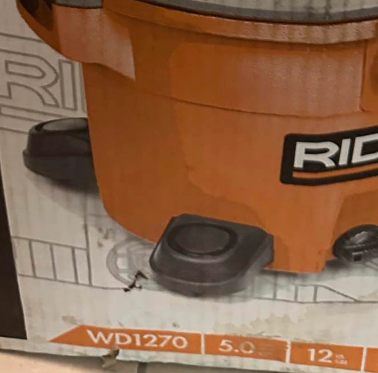 RIDGID WD1270 High Performance Wet/Dry Vac