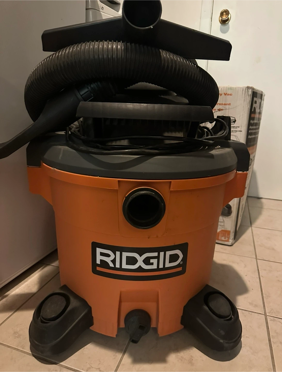 RIDGID WD1270 High Performance Wet/Dry Vac - photo 3