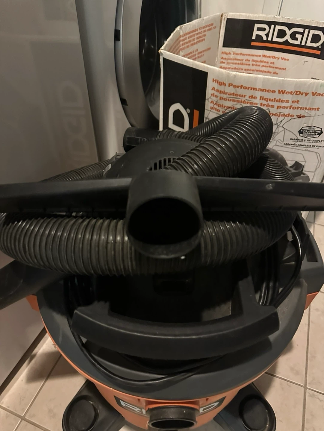 RIDGID WD1270 High Performance Wet/Dry Vac - photo 4