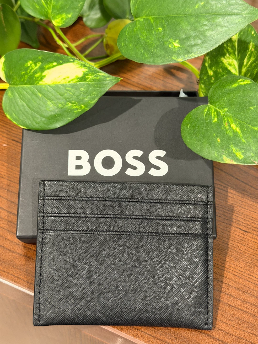 BOSS Card Holder Black - photo 3