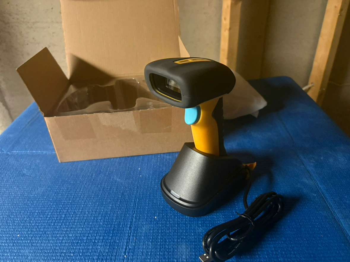 NETUM Wireless Barcode Scanner with Stand
