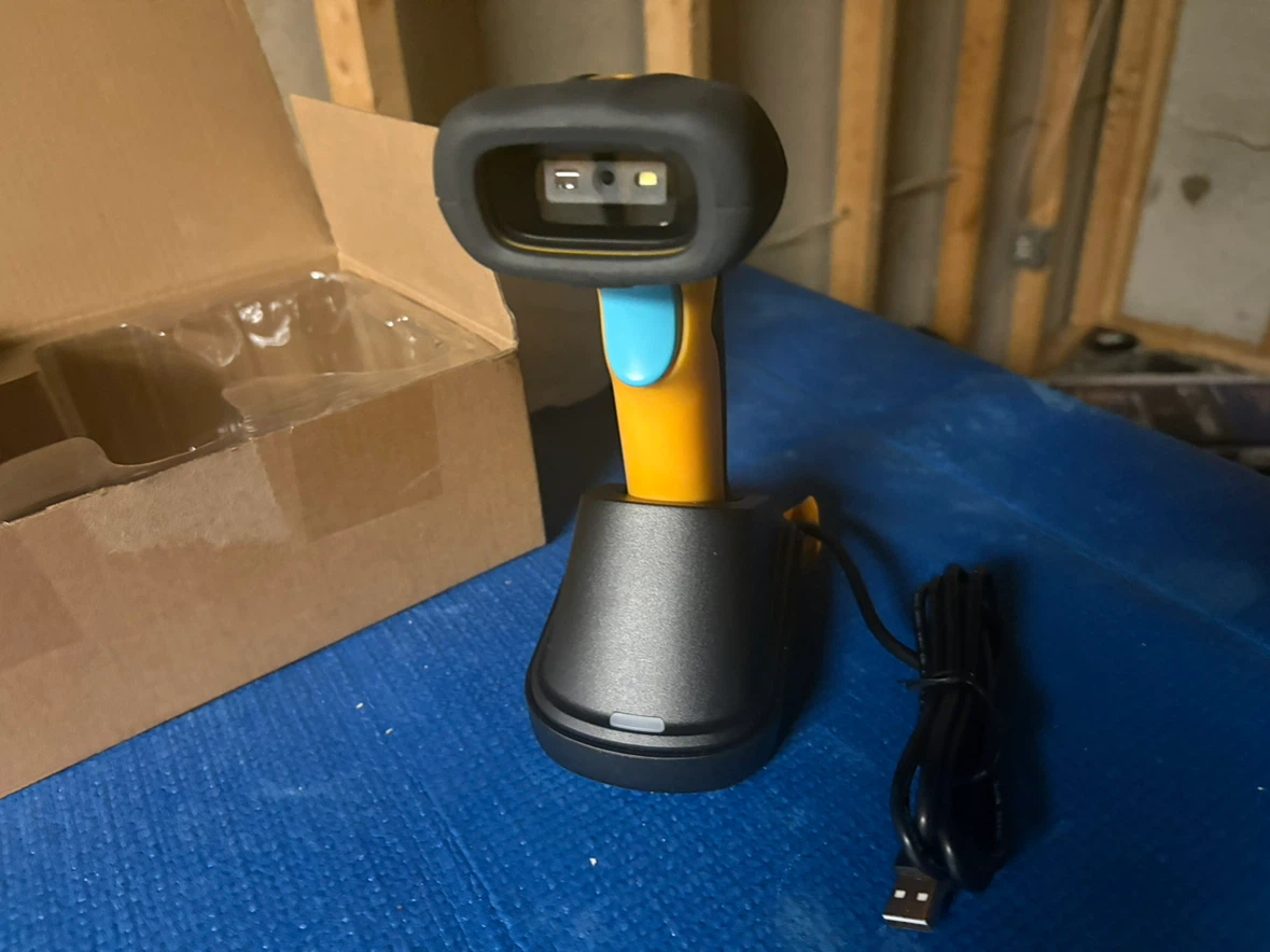 NETUM Wireless Barcode Scanner with Stand - photo 2