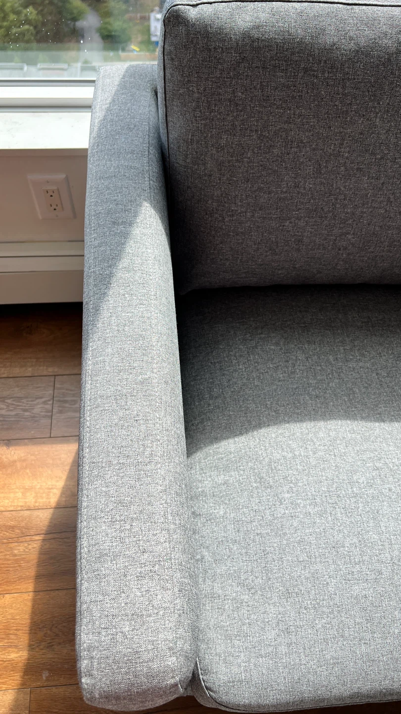 Modern Grey Accent Chair - photo 4