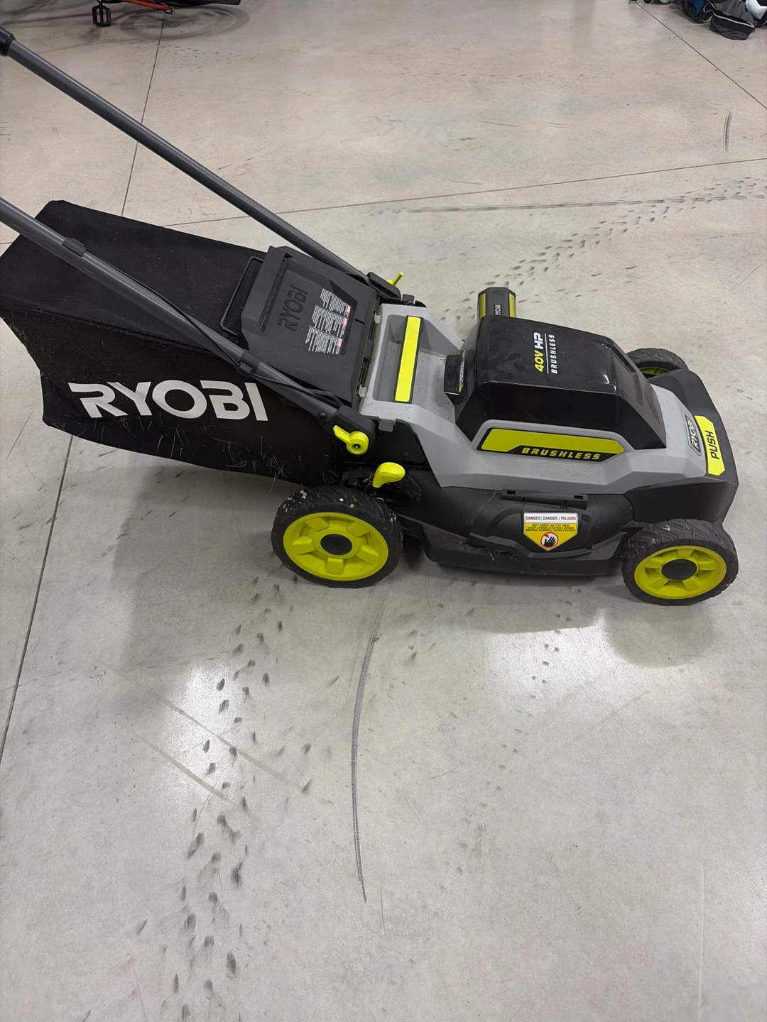 Ryobi 40V HP Brushless Lawn Mower - photo 3