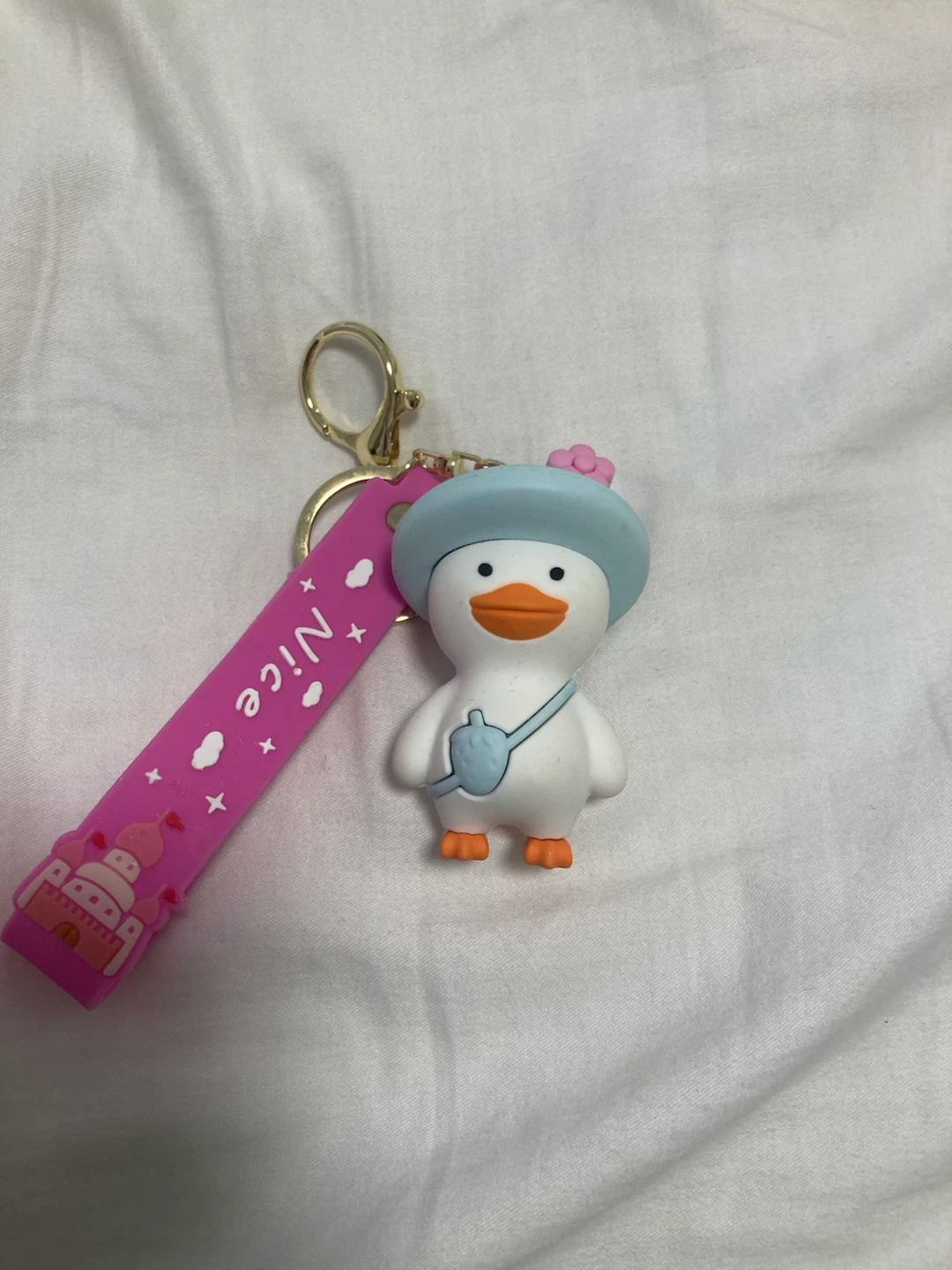 duck keychain