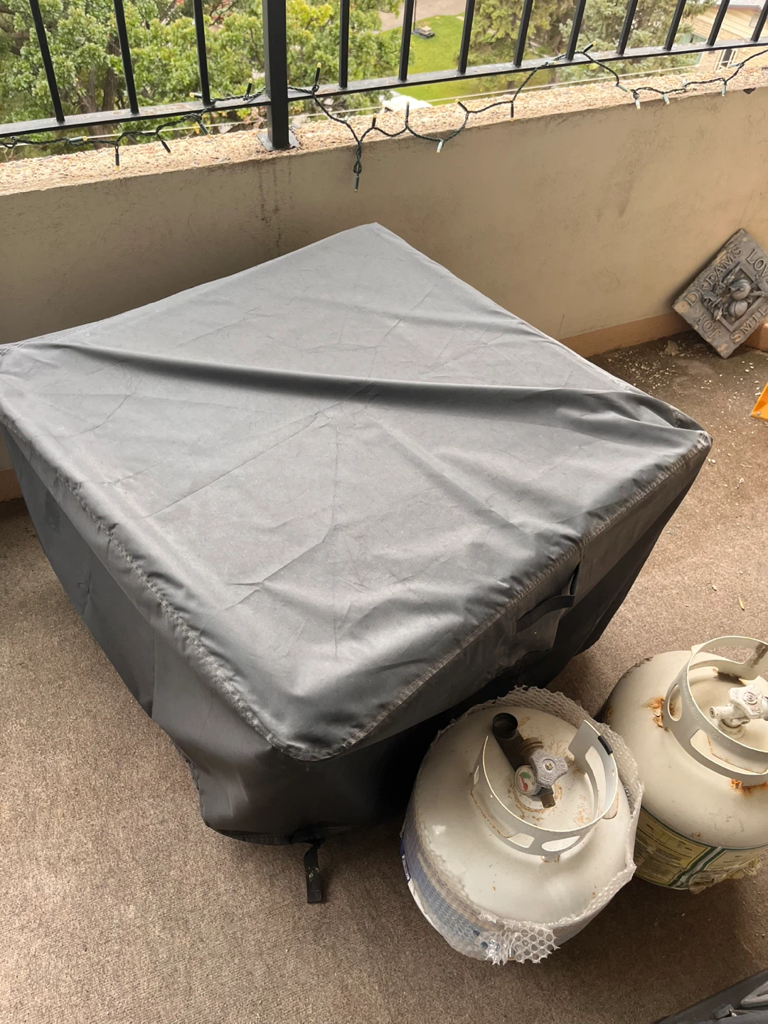 Outdoor Propane Fire Table